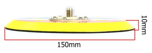 DISKOVÝ VELCRO DISK PNEUMATICKEJ BRÚSKY 150MM