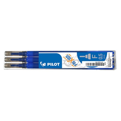 Frixion kartuša 0,5 mm modrá, 3 kusy