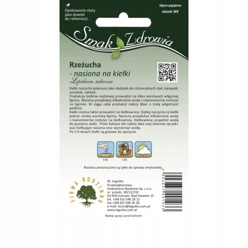 SEMIENKY ŽERUCHA 30G