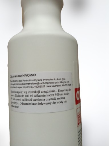 Odvápňovač kávovaru Nivomax 1 L na espresso.