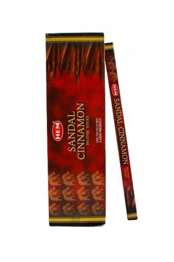 Indické vonné tyčinky Sandalwood-Cinnamon, HEM