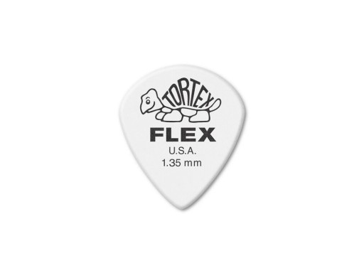DUNLOP Tortex Flex Jazz III XL Biele kocky 1,35