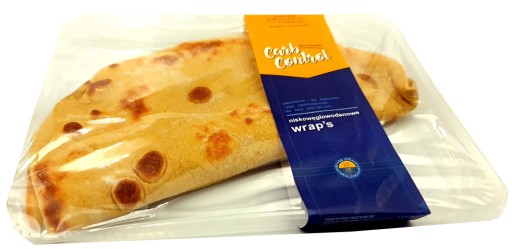 KETO lupinová tortilla (zábal).