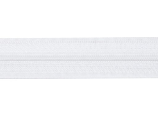Zips 80 cm špirálový. Biela #5