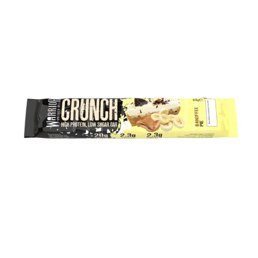 PROTEIN BAR 20g proteín Banana Warrior Crunch 64g