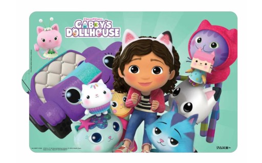 CAT HOUSE GABI GABBY'S DOLLHOUSE podložka na stôl 28x43 cm