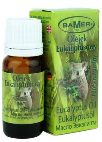 BAMER EUKALYPTUS ESENCIÁLNY OLEJ 100% PRÍRODNÝ