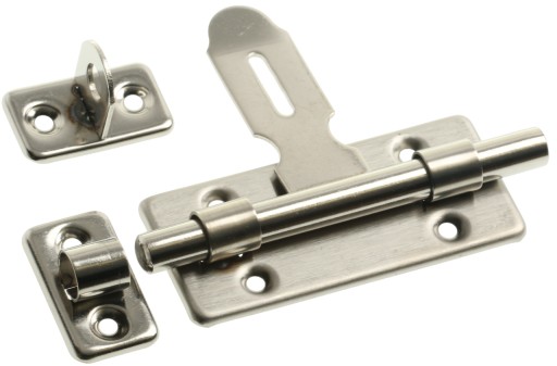 NEREZOVÝ ZÁMEK BRÁNY NEREZ 100 mm S ZÁPADKOU BEZPEČNOSTNÉHO ZÁMKU VISIACIEHO ZÁMKU