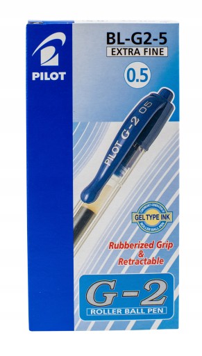 Gélové pero Pilot G2, modré
