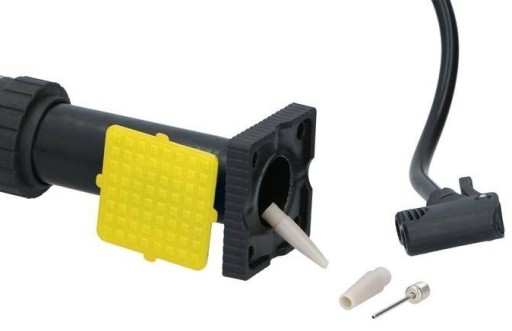 Nožná pumpa na dofukovanie kolies minibicykla, autíčka, hroty WMC TOOLS