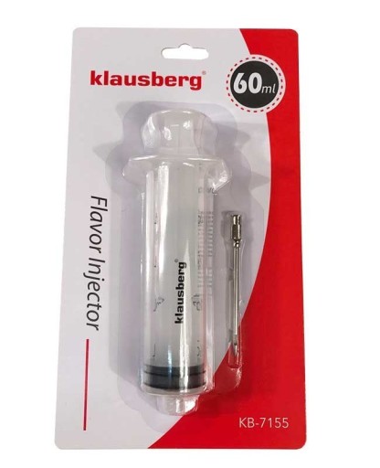 STRIEKAČKA 60ml NA NÁRAZENIE MARINOVANÉHO MÄSA KLAUSBERG KB