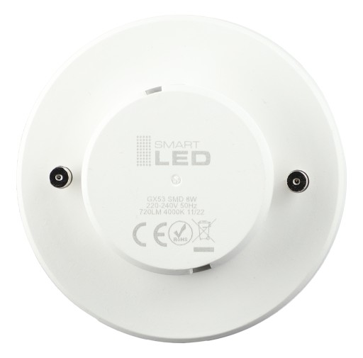 Halogénová LED žiarovka GX53 12W 1160lm teplá