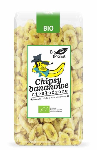NESLADENÉ BANÁNOVÉ ČÍPKY 350 g - BIO PLANÉTA