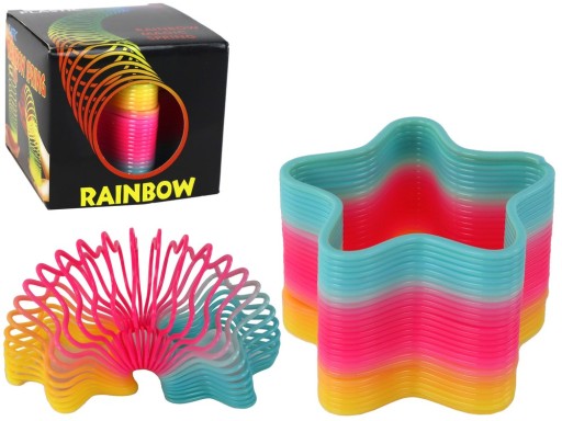 Ikonická dúhová jarná upokojujúca hviezda Gadget 6CM