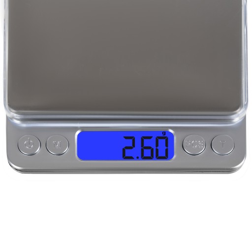 Elektronická presná kuchynská váha 500 g 0,5 kg 0,01 g LCD displej
