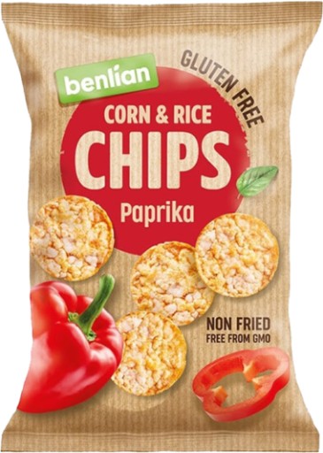 PD Kukuričné a ryžové lupienky BENLIAN korenie 50g