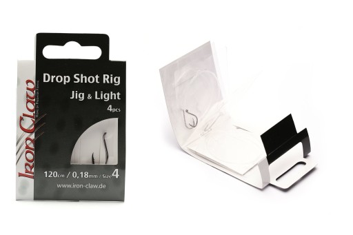 READY DROP-SHOT IRON CAW RIGS 0,18mm/4ks