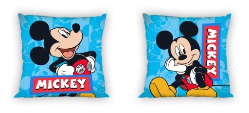 OBLIECKA NA VANKÚŠ 40X40 JASIEK MICKEY MOUSE BAVLNA 24h!