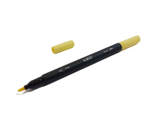 BIC PASTEL DUÁLNE ŽLTÉ PERÁ