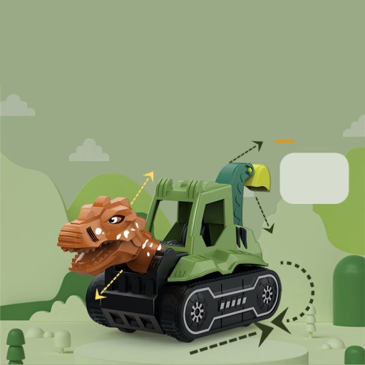 AUTOHRAČKA DINOSAUR S POHONOM, RÔZNE TYPY