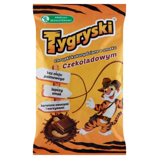 Tigers čokoládové kukuričné lupienky 70 g