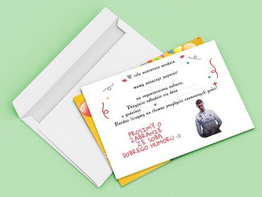 POZVÁNKA K NARODENINÁM DIEŤAŤA CRISTIANA RONALDA + OBÁLKA ZDARMA
