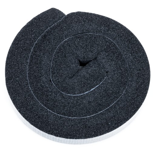 Zvukovo izolačné penové samolepiace gumené tesnenie 25 mm x 20 mm x 1000 mm