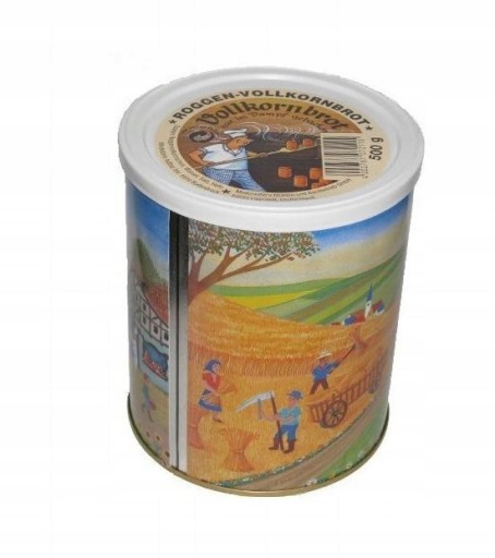 Vojenský ražný chlieb v plechovke 500g vojenská dávka
