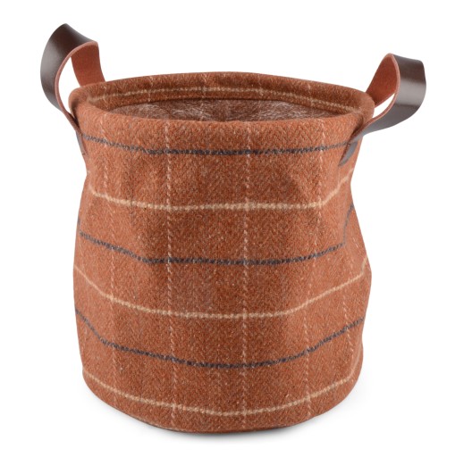 ORGANIZÁTOR IRIS RETRO VINTAGE hnedý priemer 20 cm