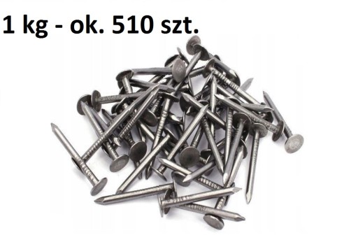 Strešné filcové klince 3,0x30 čierne/1kg