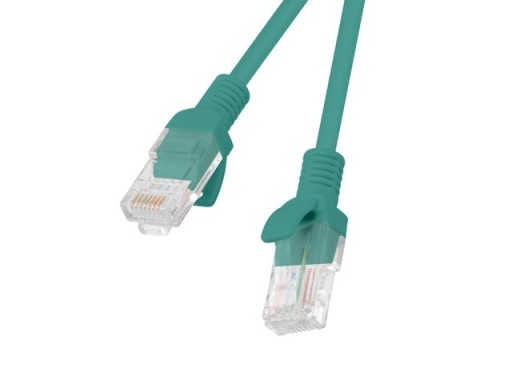 U/UTP prepojovací kábel kat.5e 2m zelený PCU5-10CC-0200-G