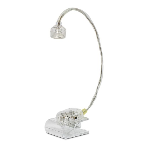 FLEXIBILNÁ LED LAMPA S KLIPOM NA ČÍTANIE KNIHY