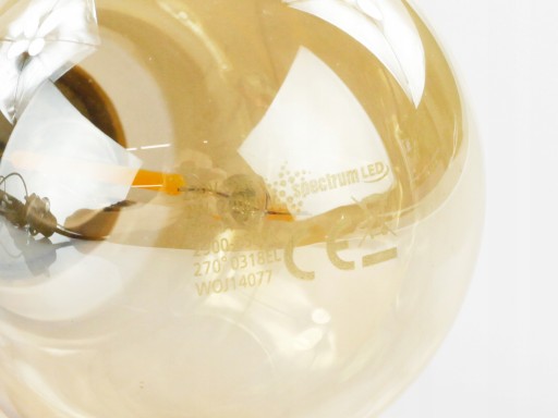 Dekoratívna LED žiarovka E27 Retro Edison 2W COG GOLD