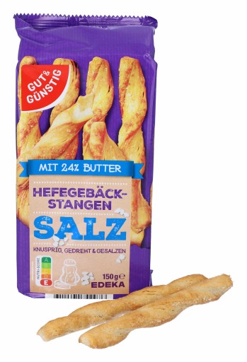 Tyčinky Solené Tyčinky GG Edeka 24% maslo 150g DE
