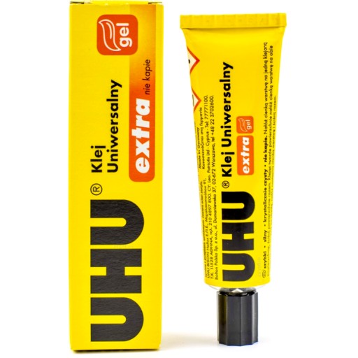 UHU EXTRA GEL lepidlo, univerzálne, silné, transparentné, nestekajúce GEL 31g/31ml
