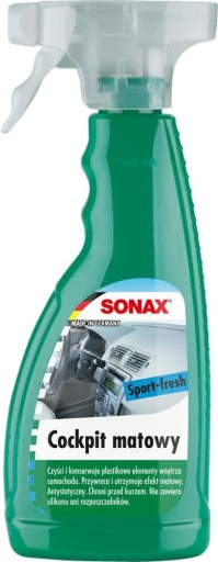 SONAX KOKPIT MATNÝ 500ML.ŠPORT-FRESCH
