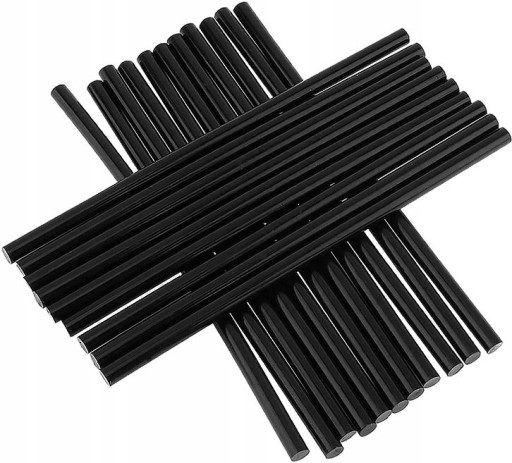 Čierna náplň do lepiacej pištole 11mm 500g