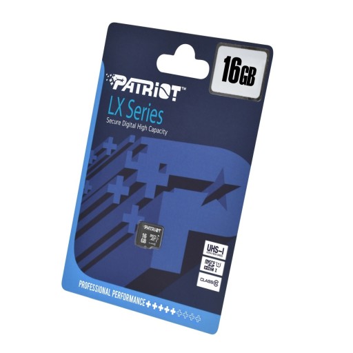 Pamäťová karta PATRIOT microSDHC 16GB