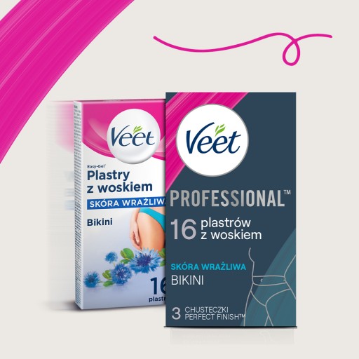 VEET Bikini depilačné voskové pásiky 16 ks