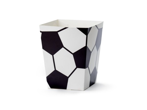 Popcorn boxy futbalové futbalové narodeniny