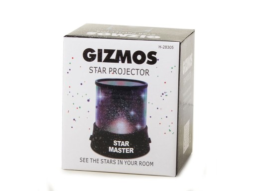Projektorová lampa nočnej oblohy Star USB 230V
