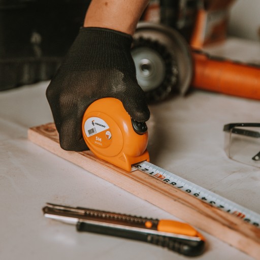 ROLLING MEASURE MEASURE Kovová konštrukcia Nástroj na meranie pásky 5M