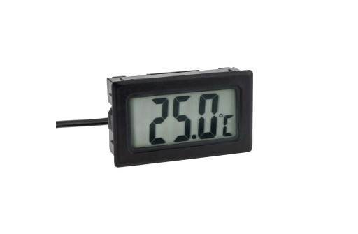 ELEKTRONICKÝ PRESNÝ LCD TEPLOMER SO SONDOU 1m + batérie!