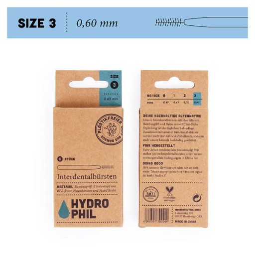 KEFKY INTERDENTAL CLEANER 0,6 mm HYDROPHIL