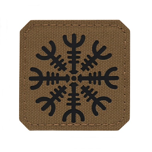 Nášivka PRILBA Terror AEGISHJALMUR LASER CUT M-TAC Black-Coyote