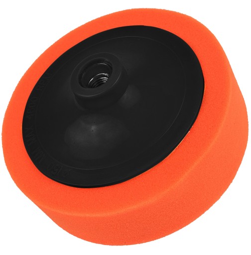 Leštiaca hubka 180x50mm M14 oranžová stredná