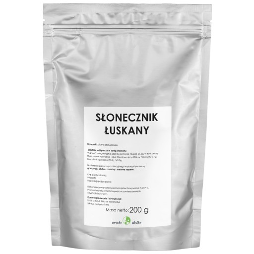 SLNEČNICOVÉ SEMÁ, lúpané slnečnicové semienka 200g