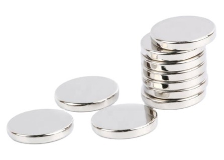 SILNÉ VALOVANÉ NEODYMIOVÉ MAGNETY 10 KS 10X2 MM