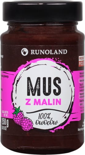 Runoland Malinová pena 250 g
