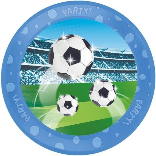 Opakovane použiteľný plastový tanier FUTBAL Futbal Futbal 21 cm